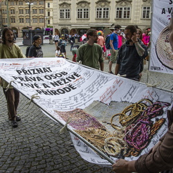 Poslední kapka demonstrace za zdravou krajinu_26.7.2020